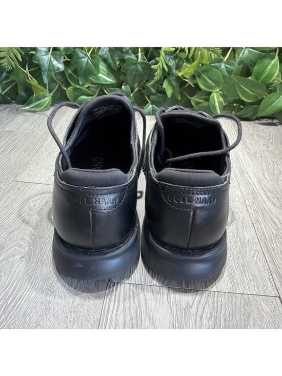 Cole Haan Zerogrand Laser Perforated Oxford Black Mens 10.5  C23832 Dress Shoes main image 5